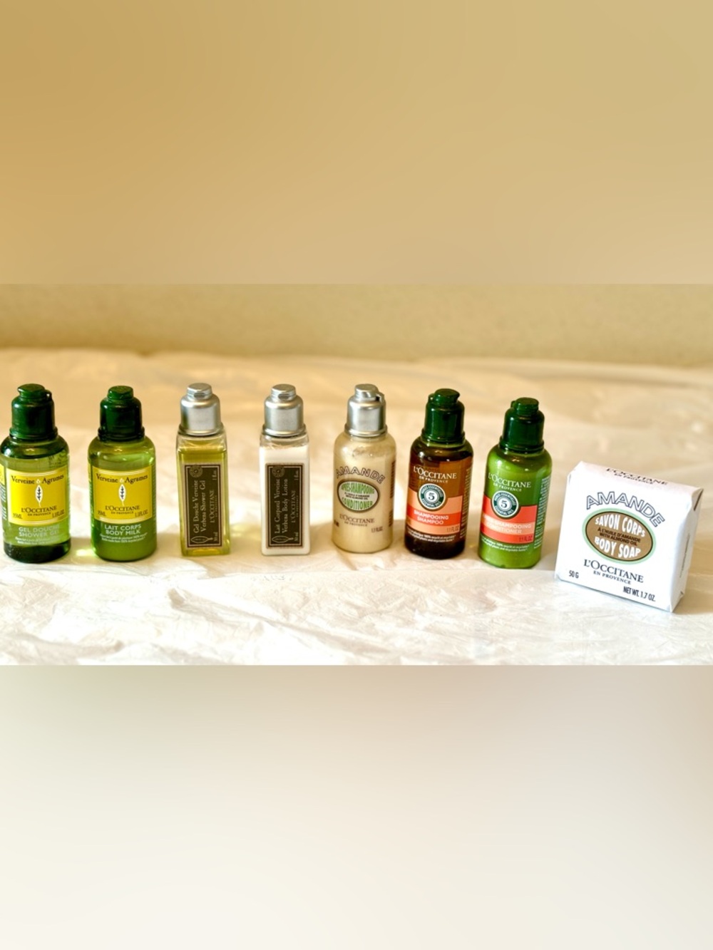 ✨New✨L'Occitane Travel Size Variety Hair & Body Care Set✨8 Pc